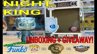 FUNKO POP! NIGHT KING (Metallic) - Unboxing + Giveaways