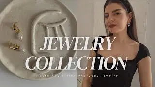 JEWELRY COLLECTION by Linjer | review of minimal rings, tennis necklace & bracelet, pearl earrings