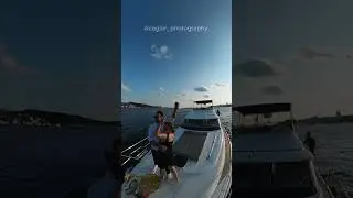 She Said Yes 💍Sinan Güleryüz feat. Özge Önder-  Senle Ben  #love #marryme #evlilikteklifi  #yacht