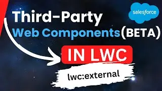 Third-Party Web Components in LWC (BETA) | @SalesforceHunt  | #apex | #lwc | #salesforce
