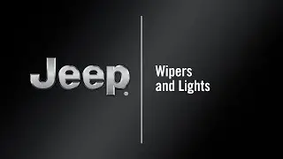 Wipers and Lights | How To | 2021 Jeep Grand Cherokee