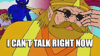 The King Can't Talk Right Now...