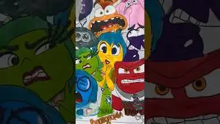 ￼ Рисуем #video #art #drawing #рек #insideout2 #shorts #рекомендации #joy #anger #sadness #ytviral