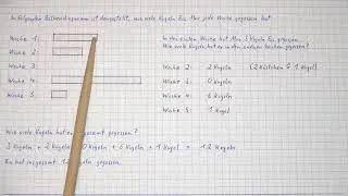 Balkendiagramme (Grundschule 4. Klasse)