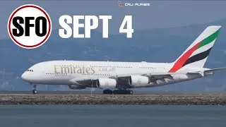 KSFO LIVE |  SEPTEMBER 4, 2025 |  FRANCISCO INT AIRPORT LIVE STREAM WEBCAM IRL