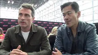 The Man in the High Castle - Rufus Sewell, Joel de la Fuente Interview (Season 3)