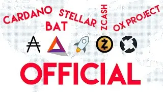 Coinbase MAKES IT OFFICIAL! $ADA $XLM $BAT $ZRX $ZEC