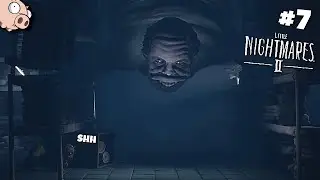 ele ANDA no TETO - Little Nightmares 2 #7