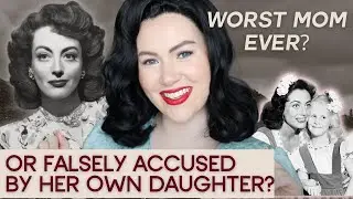 Joan Crawford Makeup + Life Story | The TRUTH Behind Mommie Dearest