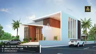 3D Farmhouse Rendering Services: See Your Dream Home Before It's Built !