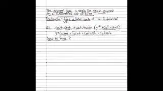 Construct a general solution from a fundamental set of solutions