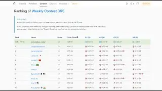 Leetcode Weekly Contest 365 screencast+explanations(Under 350 it seems)