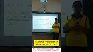 Phonetic Transcription | Learn English | RR International School CBSE