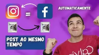 [REVELADO] Como publicar no INSTAGRAM e FACEBOOK AO MESMO TEMPO - automático-(tutorial completo)