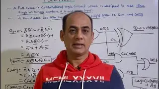 Full Adder | Combinational Circuits | Digital Electronics by Mirza Sir.