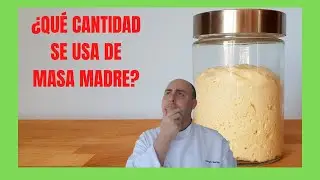 🔴HOW MUCH SOURDOUGH STARTER IS USED TO MAKE BREAD? 🤔| Chef Sergio Benito