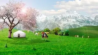Подготовка к празднованию Наурыза