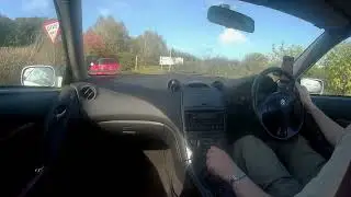 ASMR Driving - Belsay to Cragside - Toyota Celica 1.8 VVT-i