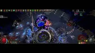 PoE 3.17 - Occultist - Caustic Arrow - Toxic Rain totem - Cortex