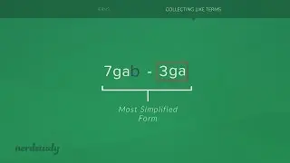Terms and Collecting Like Terms