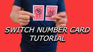 Switch Number Card Magic Tutorial