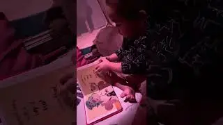 16 month old reading like a pro 😂 #baby #cutebaby #babygirl #cute #funny #funnybaby #reading #books