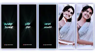 Twinkle Twinkle Little Star Trending Video Editing Alight Motion| New Shake effect In Alightmotion