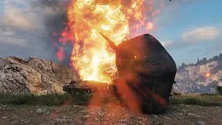 Взрыв бк об. 705 А , на Type 5 Heave