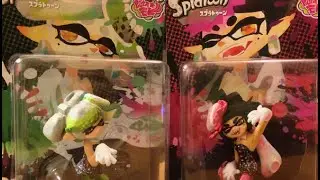 SPLATOON SQUID SISTERS AMIIBOS ARE AWESOME