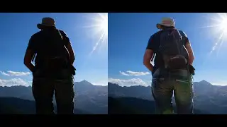Traiter une Photo en contre jour.. C Facile.. Tuto photoshop en français