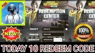 PUBG MOBILE REDEEM CODE TODAY || PUBG REDEEM CODE NEW TODAY || 8 October REDEEM CODE PUBG MOBILE