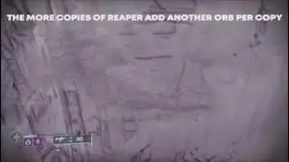 Reaper Orb Bug
