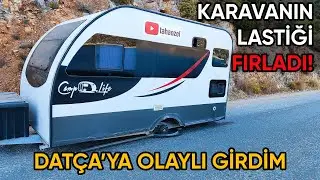 Başıma Gelmeyen Kalmadı! Datça Kurubük'te Karavan Kampı | Ağustos 2024
