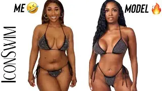 ME vs SWIMWEAR MODEL - POSTPARTUM ICON SWIM TRY ON HAUL + $250 GIFT CARD GIVEAWAY