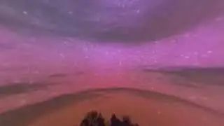 Stars and Northern Lights of Belarus