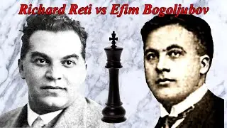 Scacchi 625 - Reti vs Bogoljubov - Cadere nella Reti - [A13] 1924