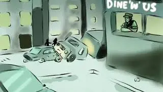 Zombie apocalypse (flip a clip animation)