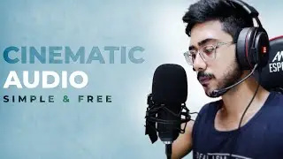 MAKE CINEMATIC AUDIO for YouTube Videos | SIMPLE Audio Editing for Beginners | HINDI | Audacity