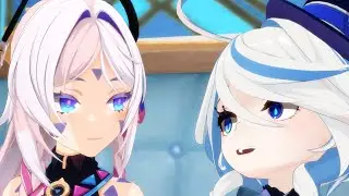 Citlali wants Furina to guess her age [Genshin Impact MMD]
