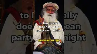 PURPOSE of life | Sadhguru #shorts | Prospiritual Yogi #sadhguru #purpose #lifeadvice