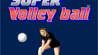 Super Volleyball Playthrough  (Arcade - 1989)