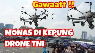 Gawat !!! Drone TNI Serbu Monas Ada Apa Nih !! #video