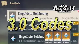 🔥Genshin Impact - Alle 3.0 Livestream Urgestein/Freemogem Codes🔥