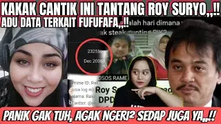 PANIK,,!! ROY SURYO DITANTANG NETIZEN INI ADU DATA, PEMILIK AKUN FUFUFAFA TERKUAK