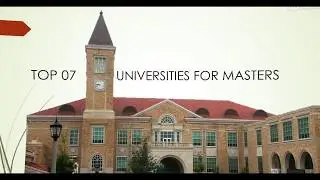 TOP 7 UNIVERSITIES FOR MASTERS IN CIVIL BRANCH