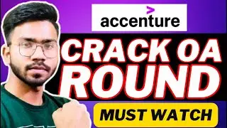 Crack Accenture Aptitude Round🔥| Accenture Online Assessment Round