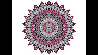 How to draw mandala on Amaziograph | Ipad pro Art | Detailed artwork