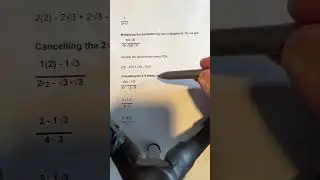 Conjugates no calculator