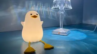 Cute Silicone Duck Led Night Light Unbox And Review - Baby Cute Night Light