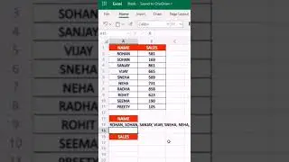 array to text function in excel 